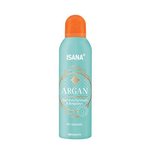 Isana Argan 2in1 Duschschaum &amp; Bodylotion
