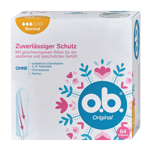 Original Tampons Normal, 64 St