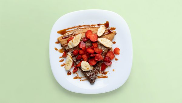 Mixed Fruit Crepe